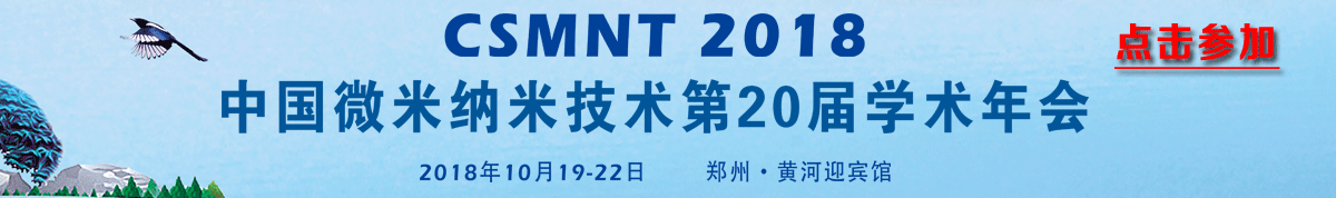 中国微米纳米技术学会第二十届学术年会暨第九届国际会议
