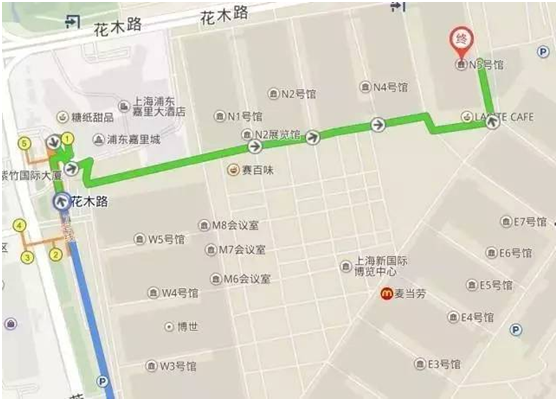 2018上海胶粘剂展及密封剂展地图